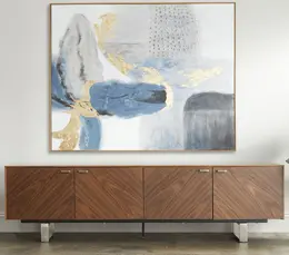 Modern Low Credenza - Alvarado
