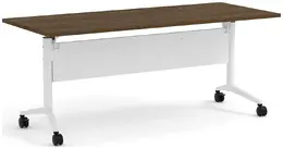 Flip Top Nesting Table with Modesty Panel - PL Laminate