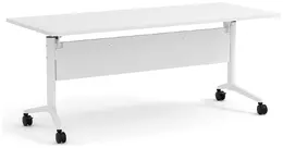 Flip Top Nesting Table with Modesty Panel - PL Laminate