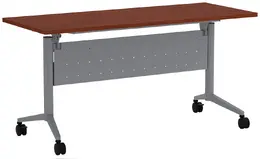 Flip Top Nesting Table with Modesty Panel - PL Laminate