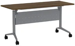 Flip Top Nesting Table with Modesty Panel - PL Laminate