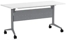 Flip Top Nesting Table with Modesty Panel - PL Laminate