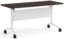 Flip Top Nesting Table with Modesty Panel - PL Laminate