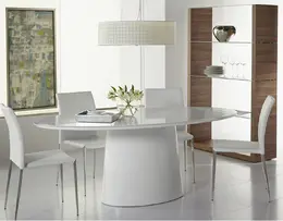 Modern Pedestal Table - Deodat Series