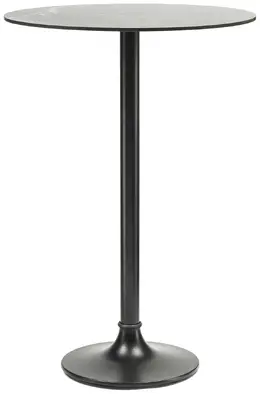 Faux Marble High Pedestal Table  - Jannie