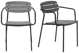 Modern Industrial Armchair - Set of 2 - Kalmar