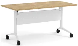 Flip Top Nesting Table with Modesty Panel - PL Laminate Series