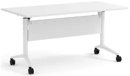 Flip Top Nesting Table with Modesty Panel - PL Laminate Series