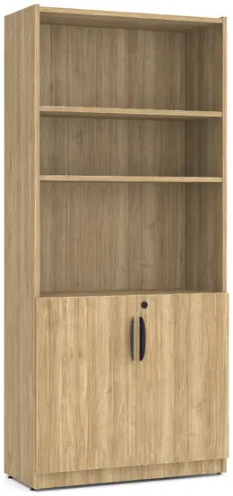 Office Storage Cabinet with Doors and Shelves - PL Laminate Series