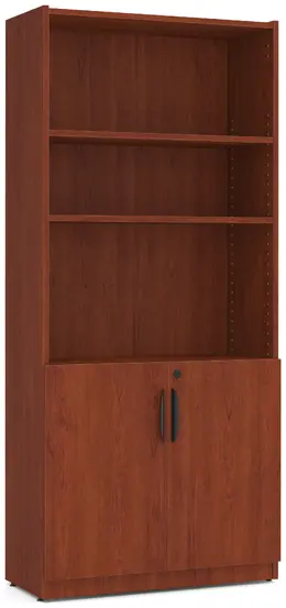 Office Storage Cabinet with Doors and Shelves - PL Laminate Series