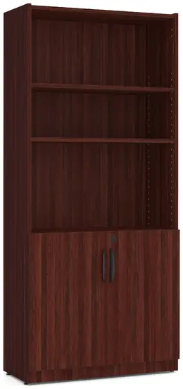 Office Storage Cabinet with Doors and Shelves - PL Laminate Series