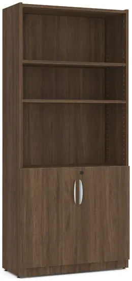 Office Storage Cabinet with Doors and Shelves - PL Laminate Series