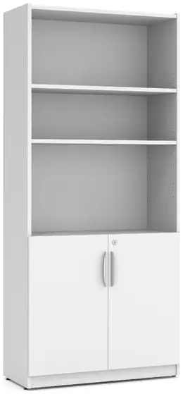 Office Storage Cabinet with Doors and Shelves - PL Laminate Series