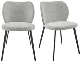 Soft Contemporary Chair - Set of 2 - Markus