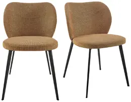 Soft Contemporary Chair - Set of 2 - Markus