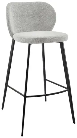 Soft Contemporary Bar Stool - Markus