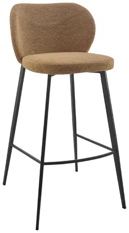 Soft Contemporary Bar Stool - Markus