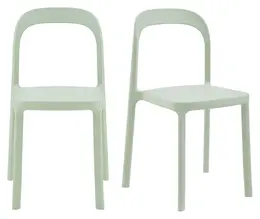 Universal Contoured Stacking Chairs - Set of 2 - Lance