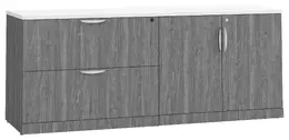 Lateral File Storage Cabinet Credenza - PL Laminate