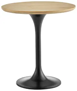 Mid-Century Pedestal Side Table  - Astrid