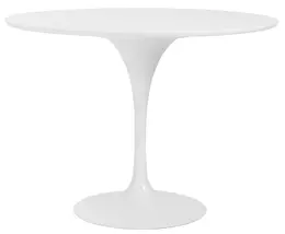 Mid-Century Pedestal Round Table  - Astrid