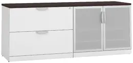 Lateral File Storage Cabinet Credenza - PL Laminate