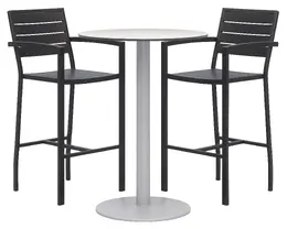 Bar Height Table and Chairs - Eveleen