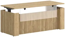 Height Adjustable Executive Desk - PL Laminate