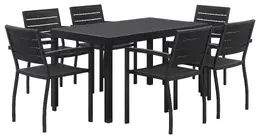 Large Patio Table with Chairs - Eveleen