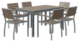 Large Patio Table with Chairs - Eveleen