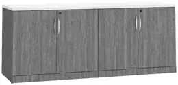 Double Storage Cabinet Credenza - PL Laminate