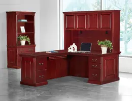 Executive Desk Set with Storage - Townsend