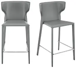European Counter Stool - Set of 2 - Divinia
