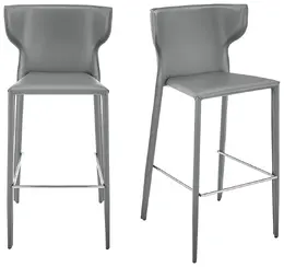 European Bar Stool - Set of 2 - Divinia