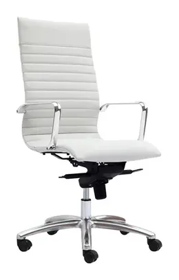 Leather High Back Conference Room Chair - Zetti