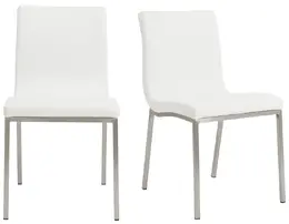 Modern Minimalist Side Chair - Set of 2 - Scott