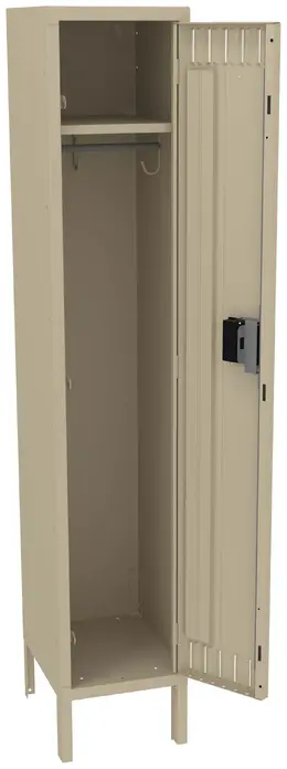Single Locker with Legs - Standard