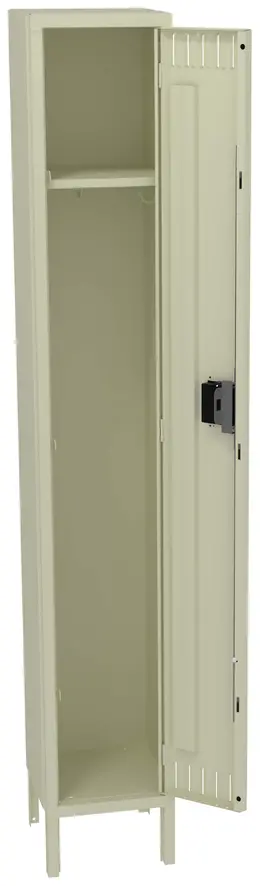 Tall Single Locker with Legs - Standard