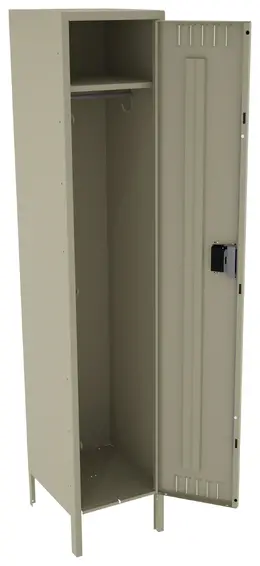 Tall Single Locker with Legs - Standard