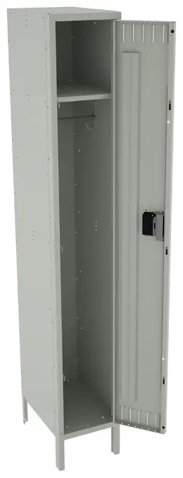 Tall Single Locker with Legs - Standard