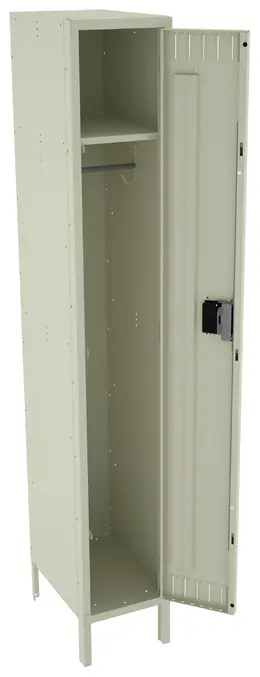 Tall Single Locker with Legs - Standard
