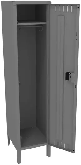 Wide Single Locker with Legs - Standard