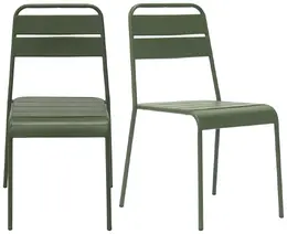 Modern Minimalist Side Chair - Set of 2  - Rosco