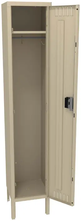 Large Single Locker with Legs - Standard