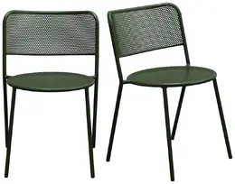 Modern Industrial Side Chair - Set of 2 - Nansen