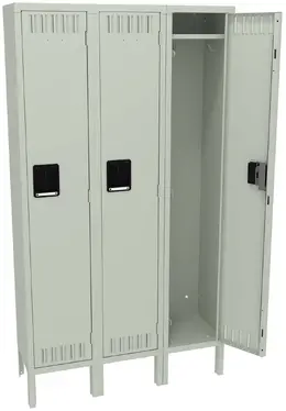 Triple Lockers with Legs - Standard Series