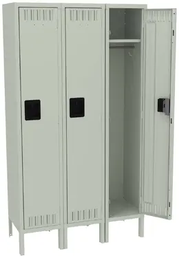 Triple Lockers with Legs - Standard Series