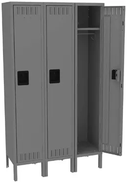 Triple Lockers with Legs - Standard Series