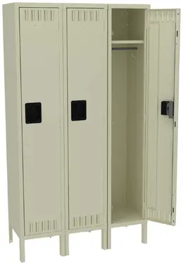 Triple Lockers with Legs - Standard Series