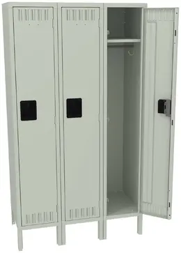 Triple Lockers with Legs - Standard Series